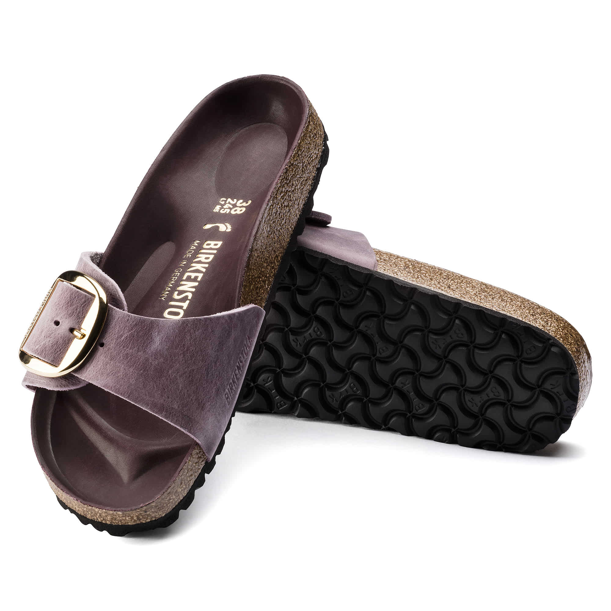 Madrid Big Buckle Oiled Leather - Image 2