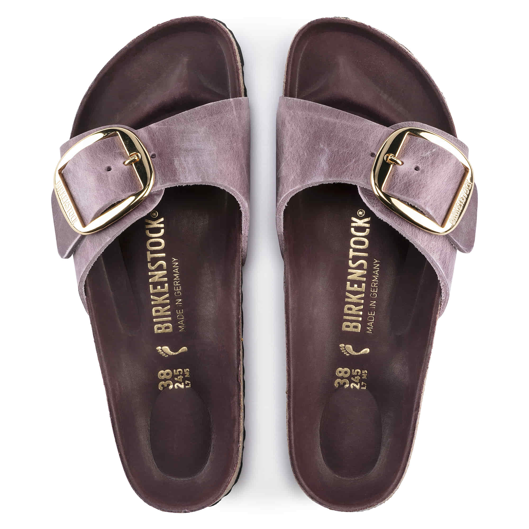 Madrid Big Buckle Oiled Leather - Image 4