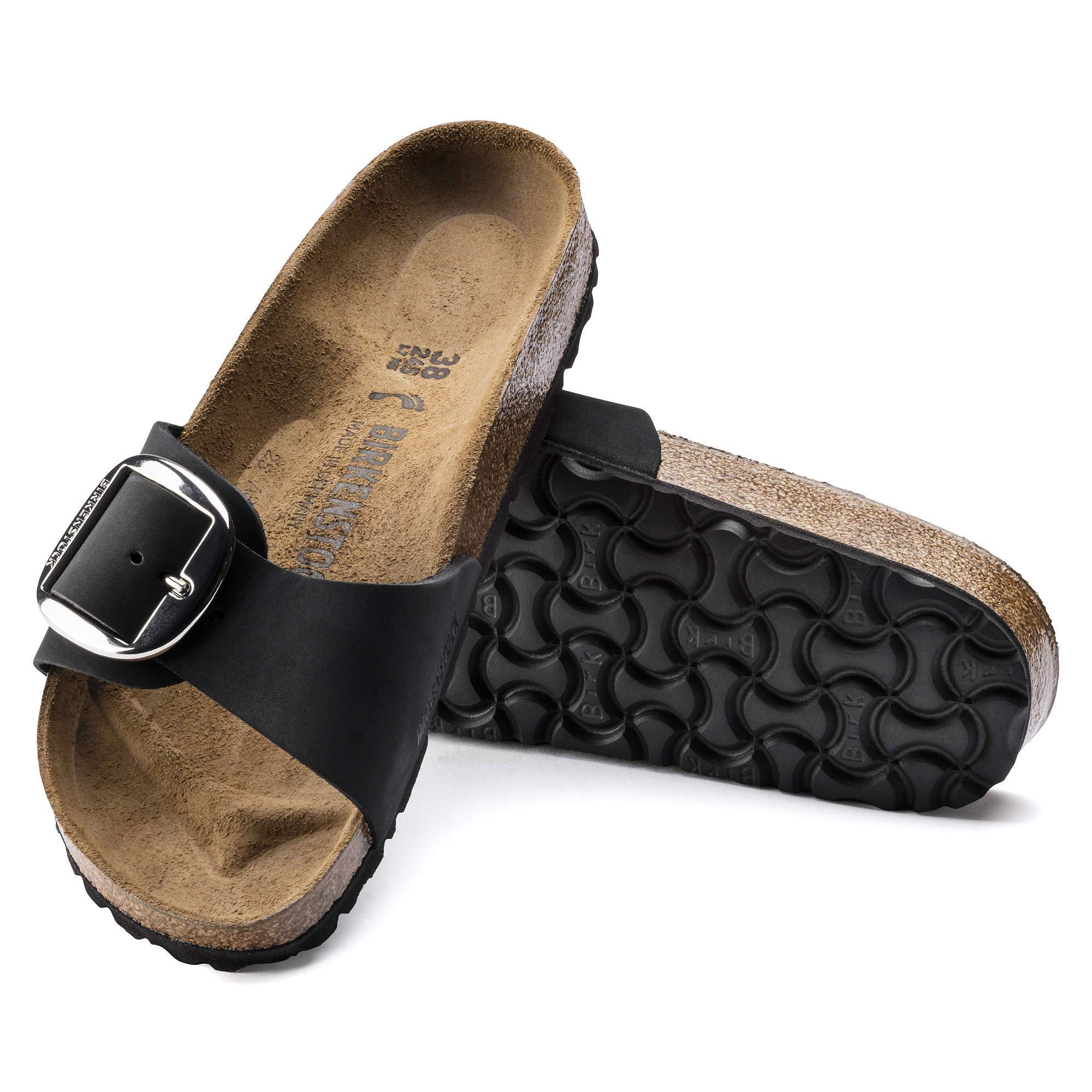 Madrid Big Buckle Nubuck Leather - Image 2