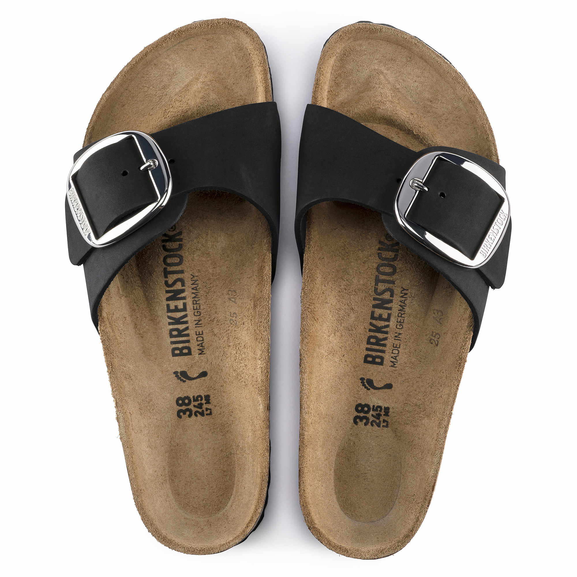 Madrid Big Buckle Nubuck Leather - Image 3