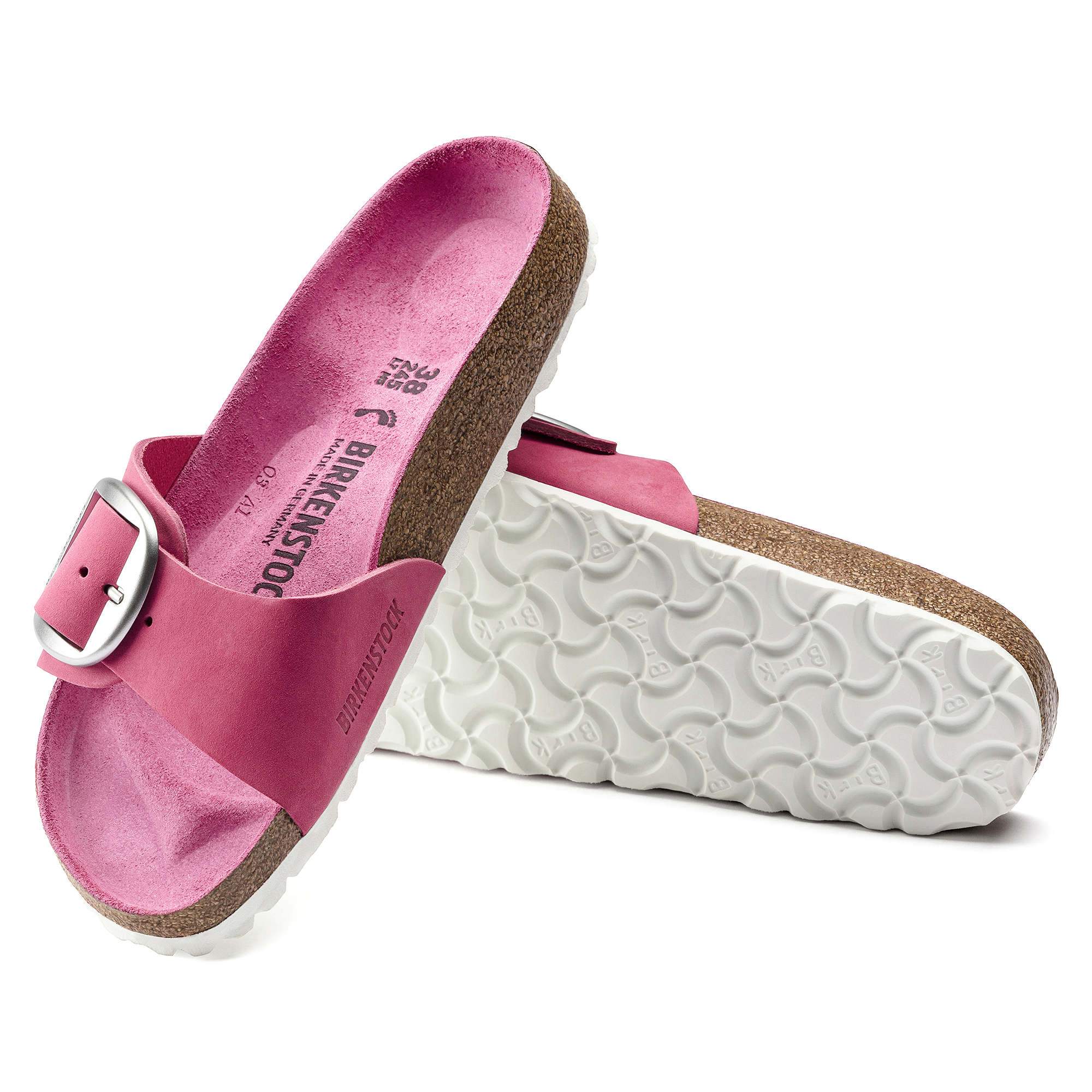 Madrid Big Buckle Nubuck Leather - Image 2