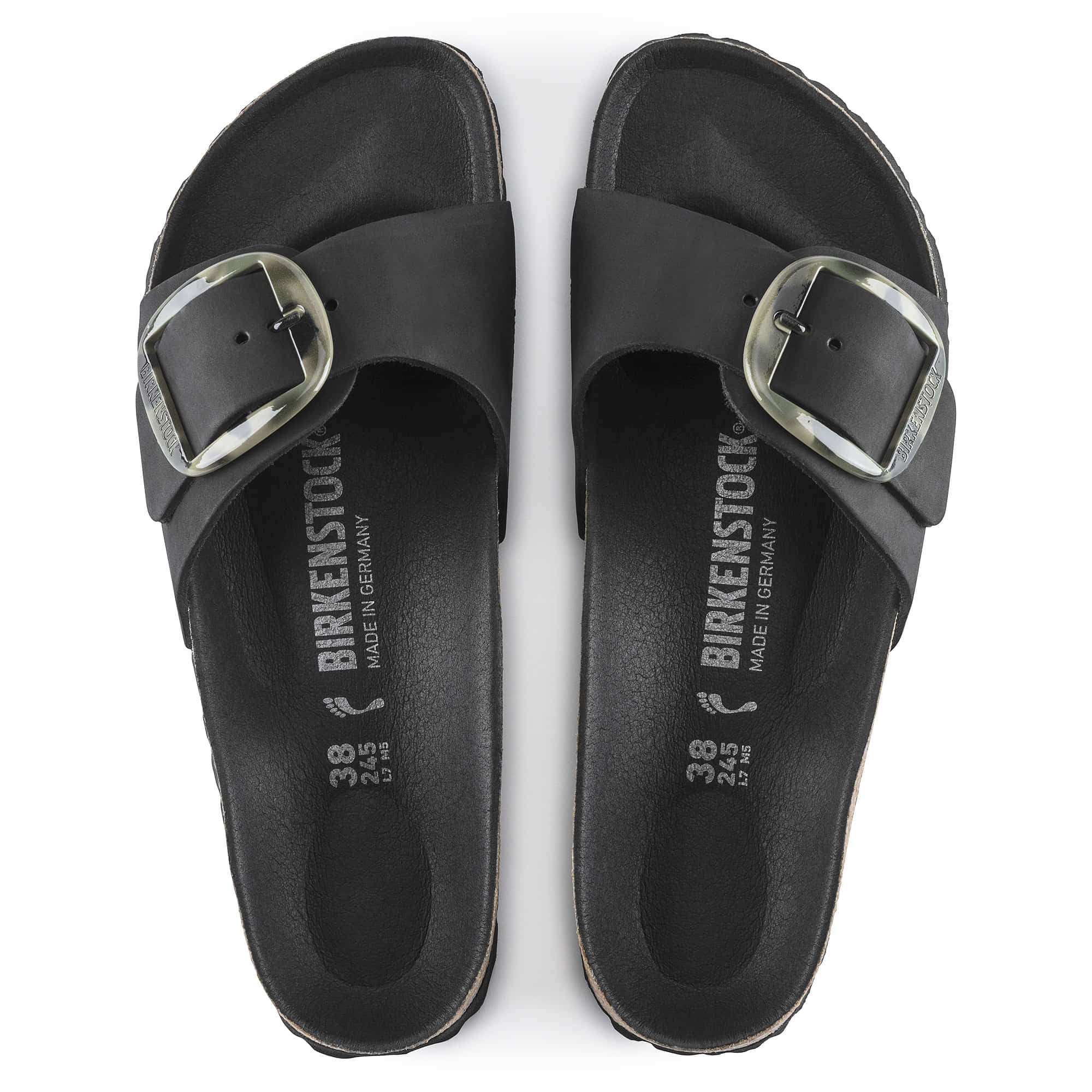 Madrid Big Buckle Nubuck Leather - Image 3