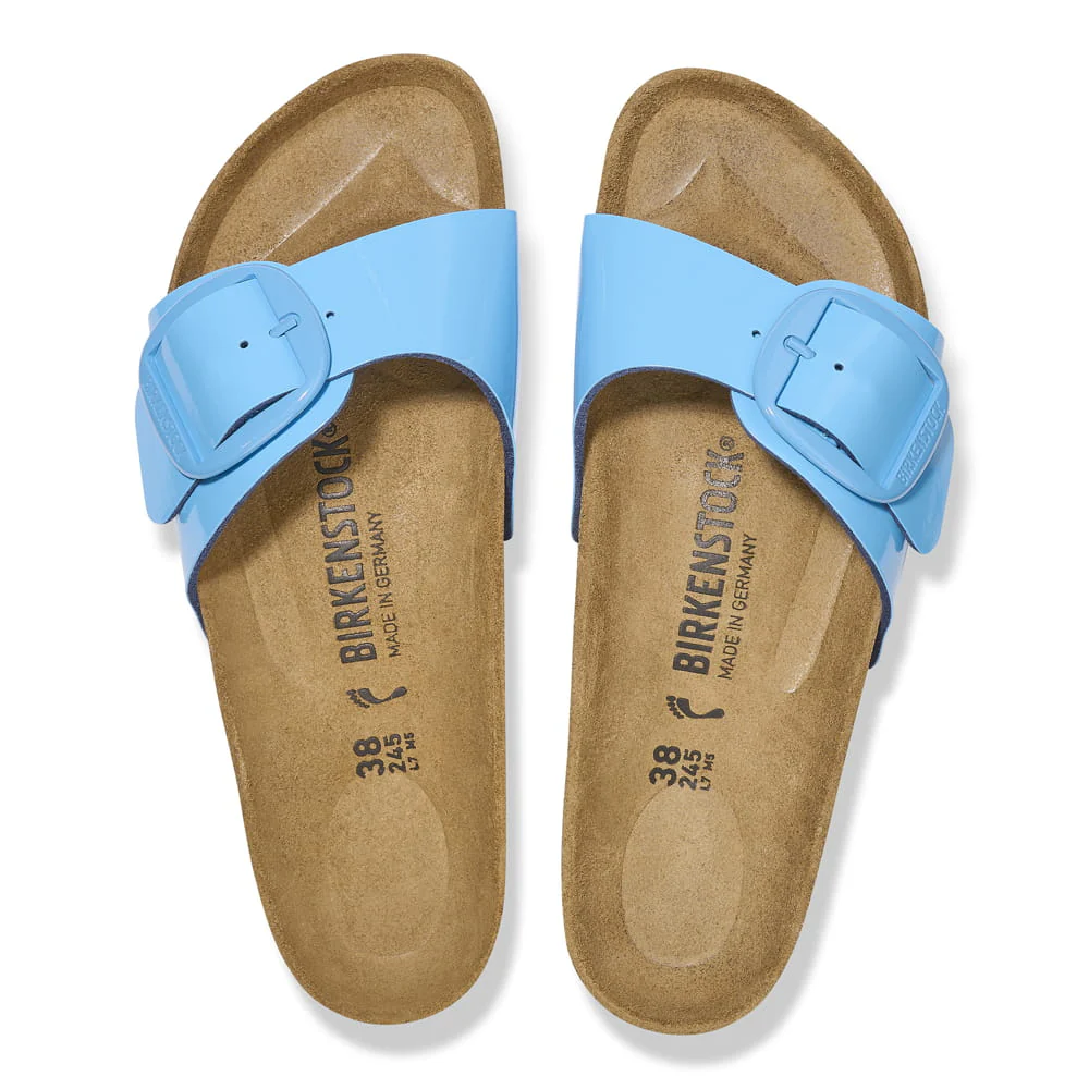 Madrid Big Buckle Birko-Flor Patent - Image 4