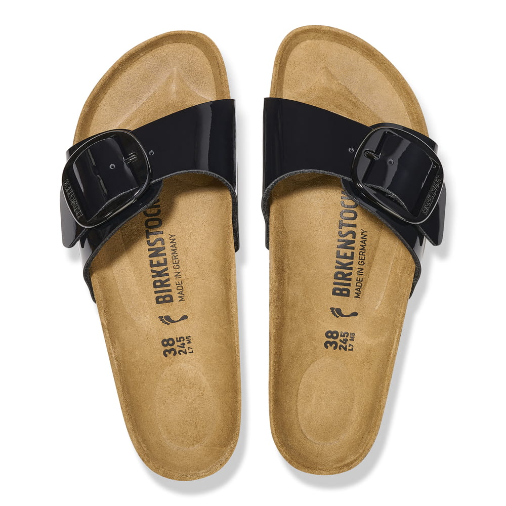 Madrid Big Buckle Birko-Flor Patent - Image 4