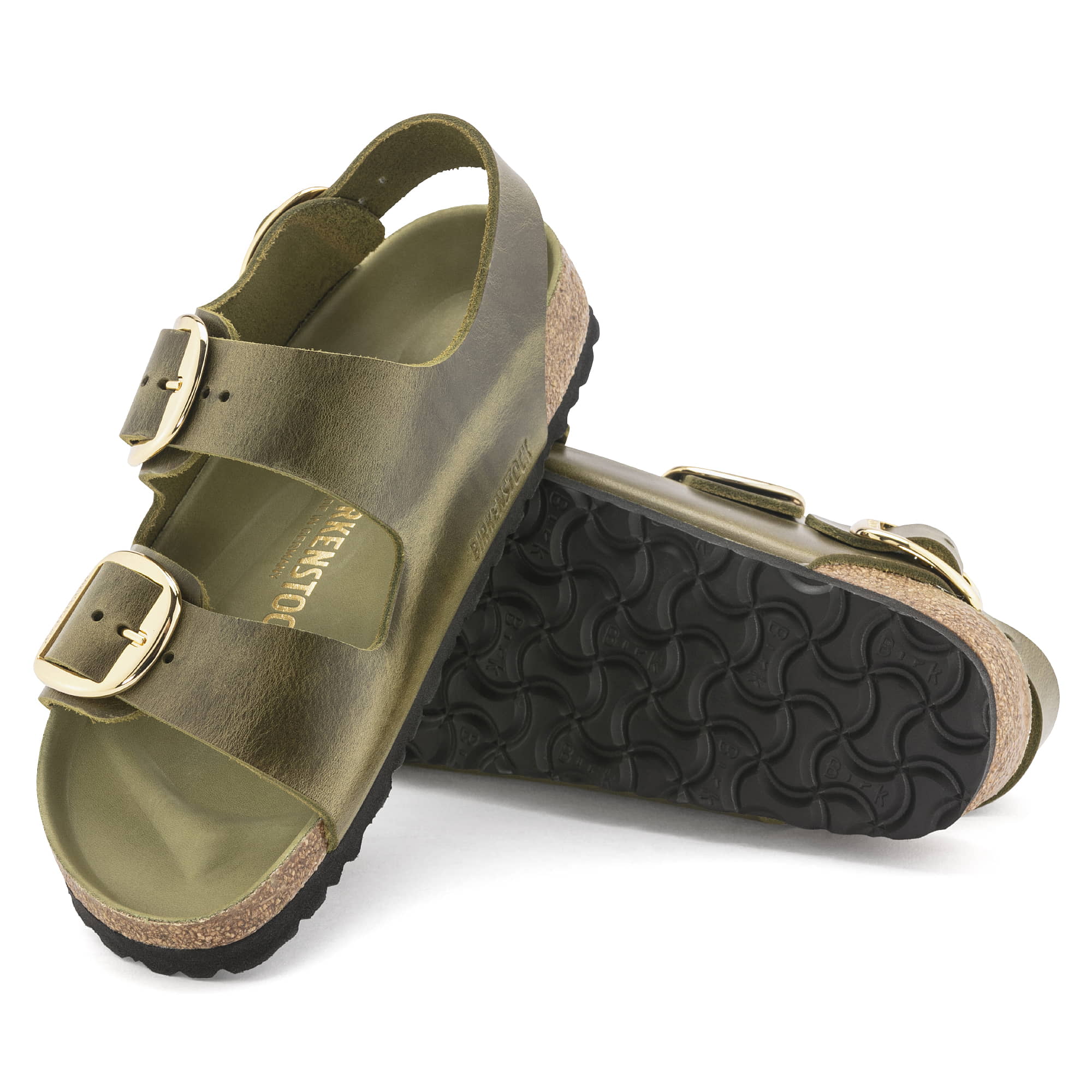 Milano Big Buckle Oiled Leather - Image 2