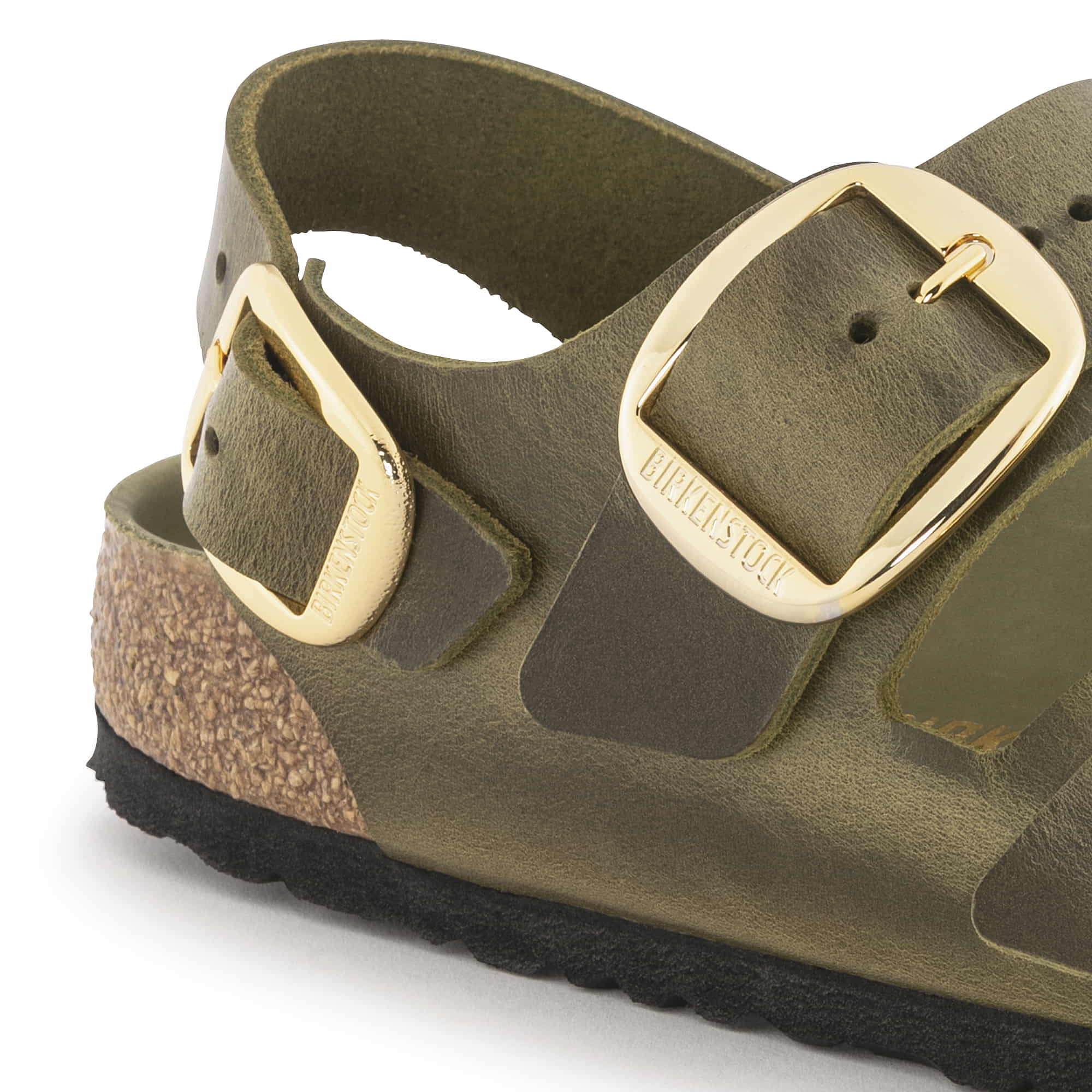 Milano Big Buckle Oiled Leather - Image 6