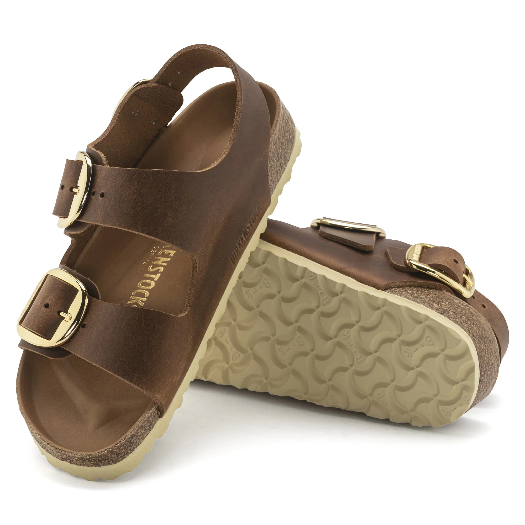 Milano Big Buckle Oiled Leather - Image 2