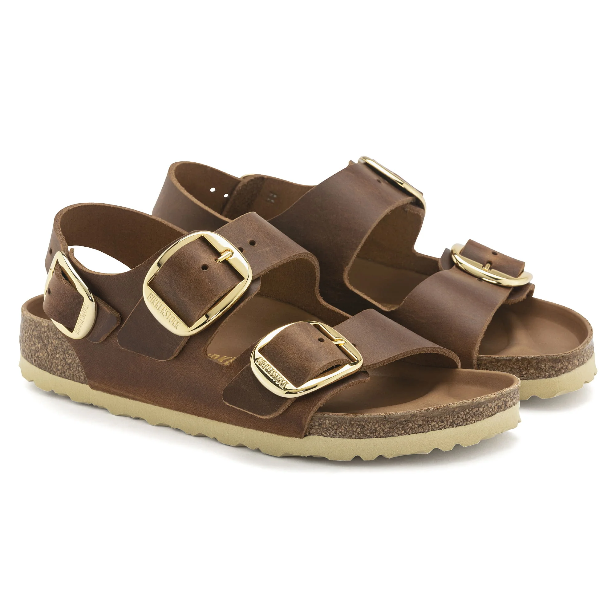 Milano Big Buckle Oiled Leather - Image 4
