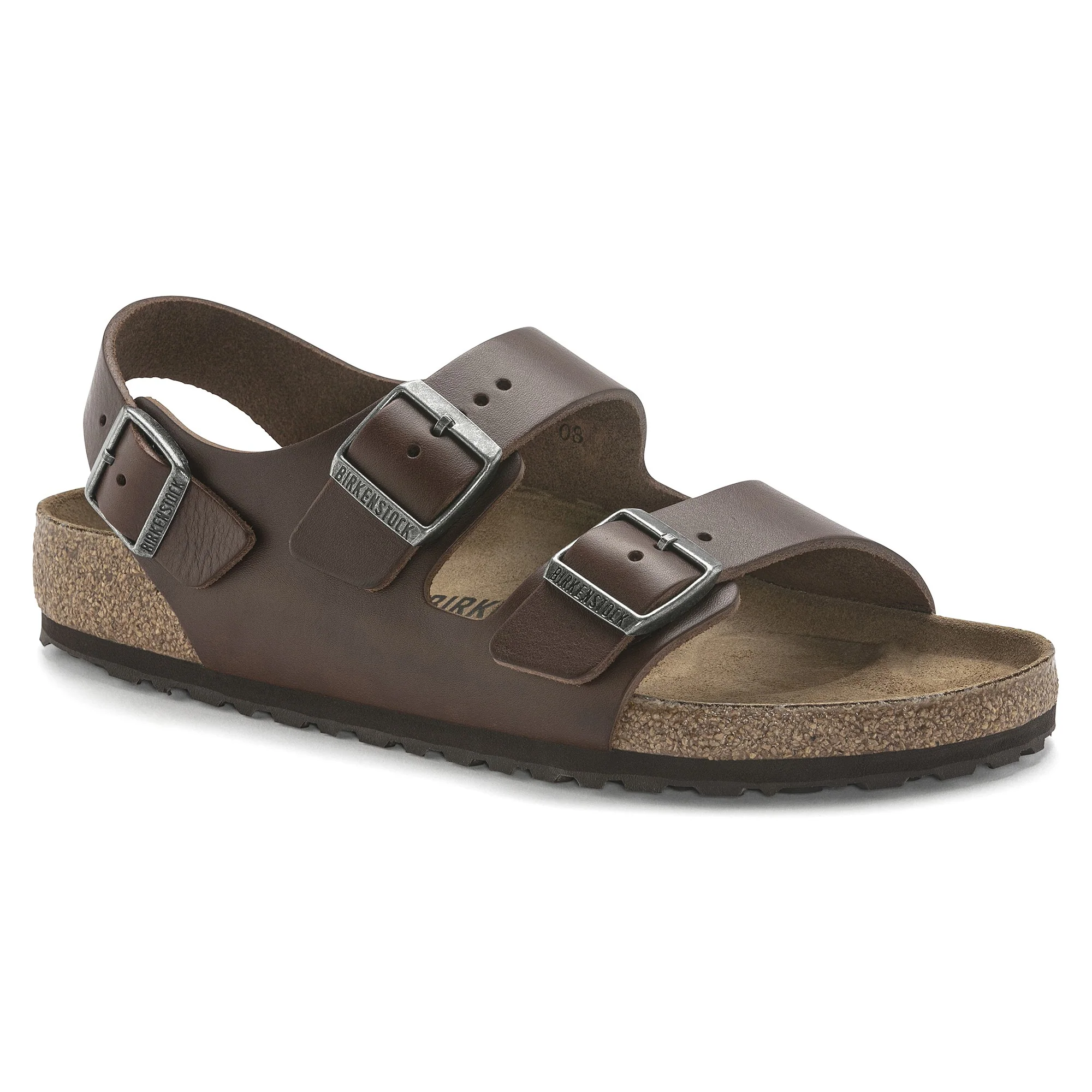 Milano BS Natural Leather Vintage Wood Roast