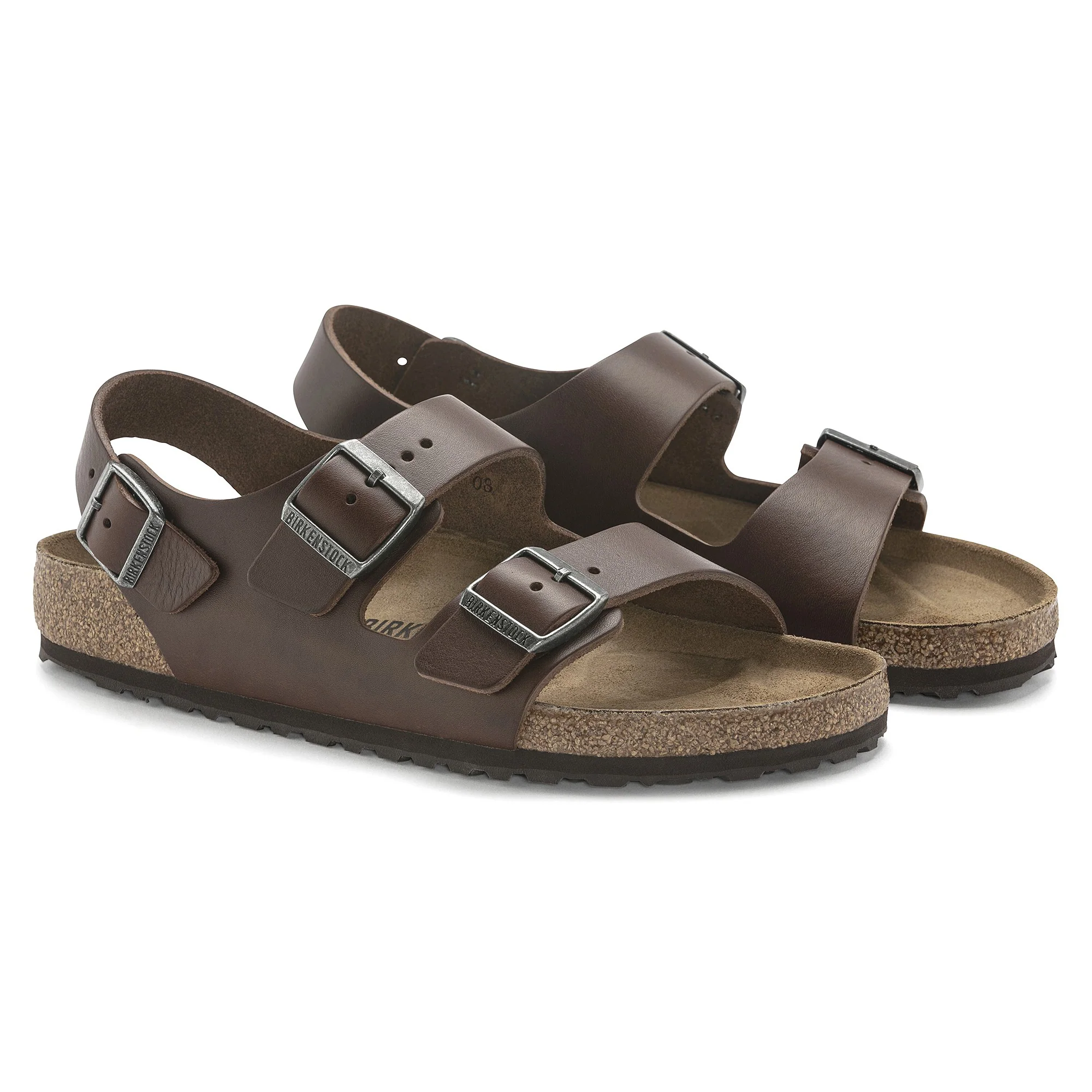 Milano BS Natural Leather Vintage Wood Roast - Image 4