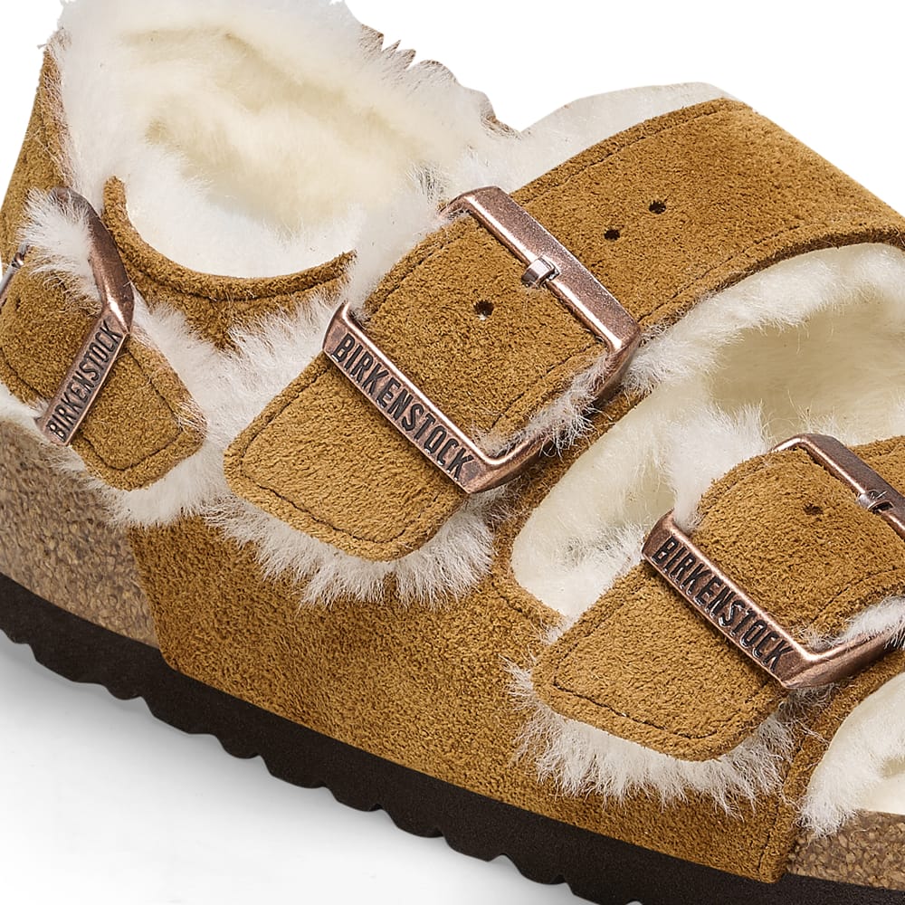 Milano Suede Shearling Suede Leather Shearling - Image 6