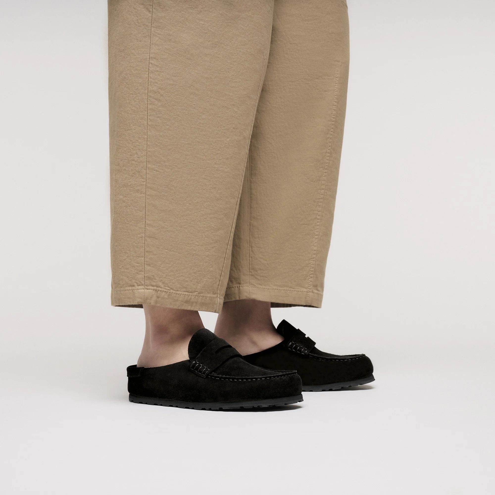 Naples Wrapped Suede Leather Black - Image 8