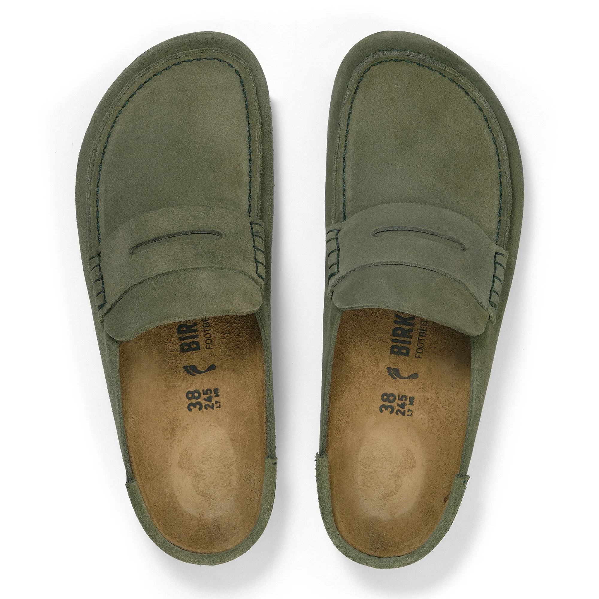Naples Wrapped Suede Leather Thyme - Image 3