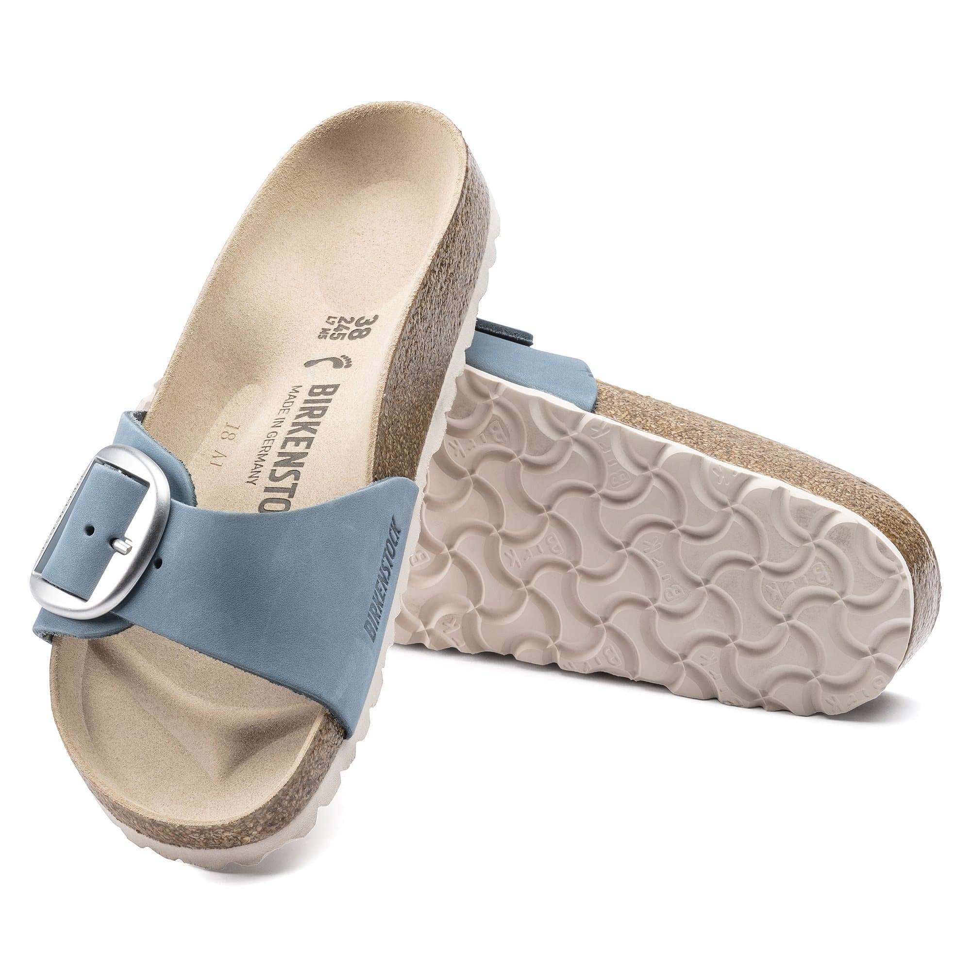 Madrid Big Buckle Nubuck Leather - Image 2