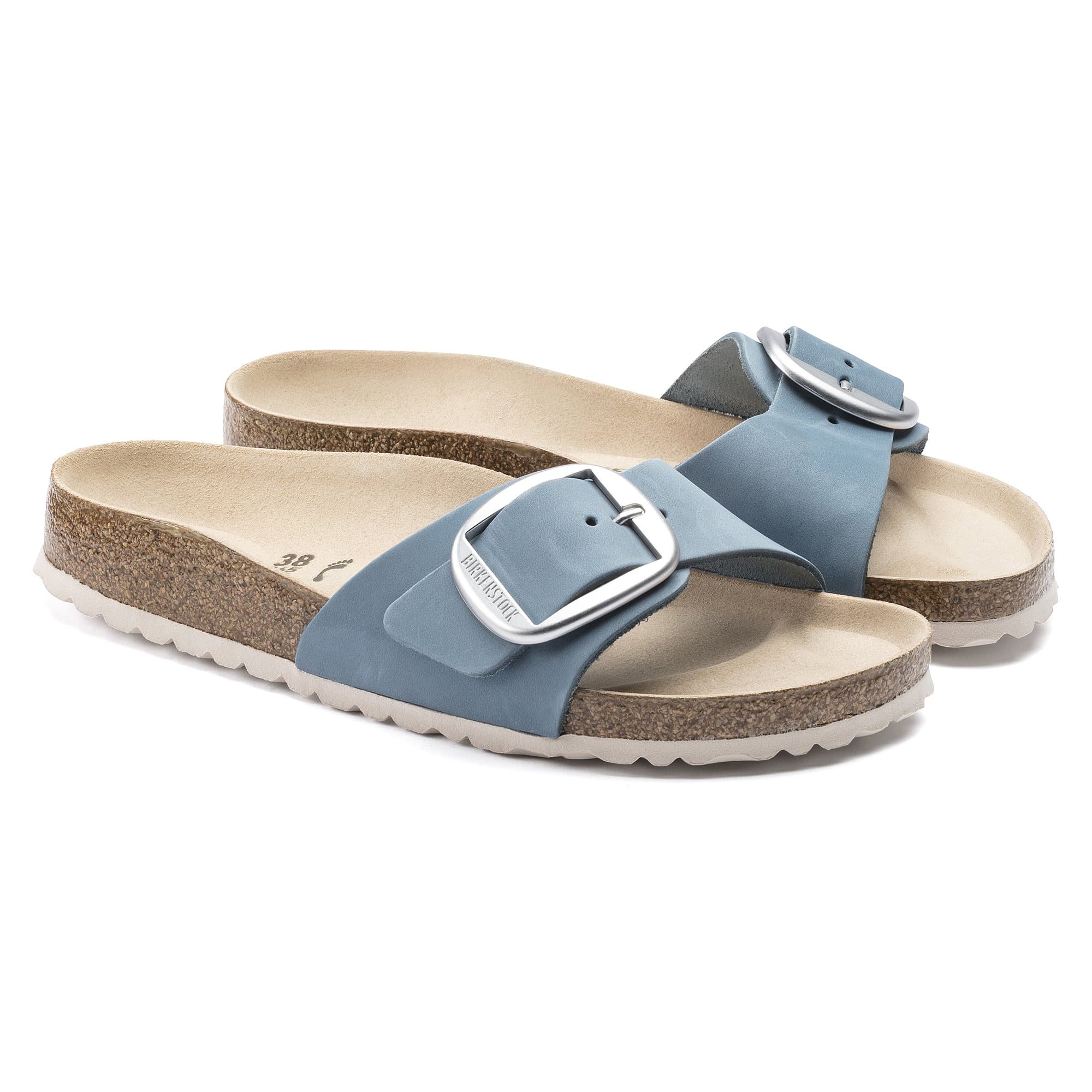 Madrid Big Buckle Nubuck Leather - Image 4
