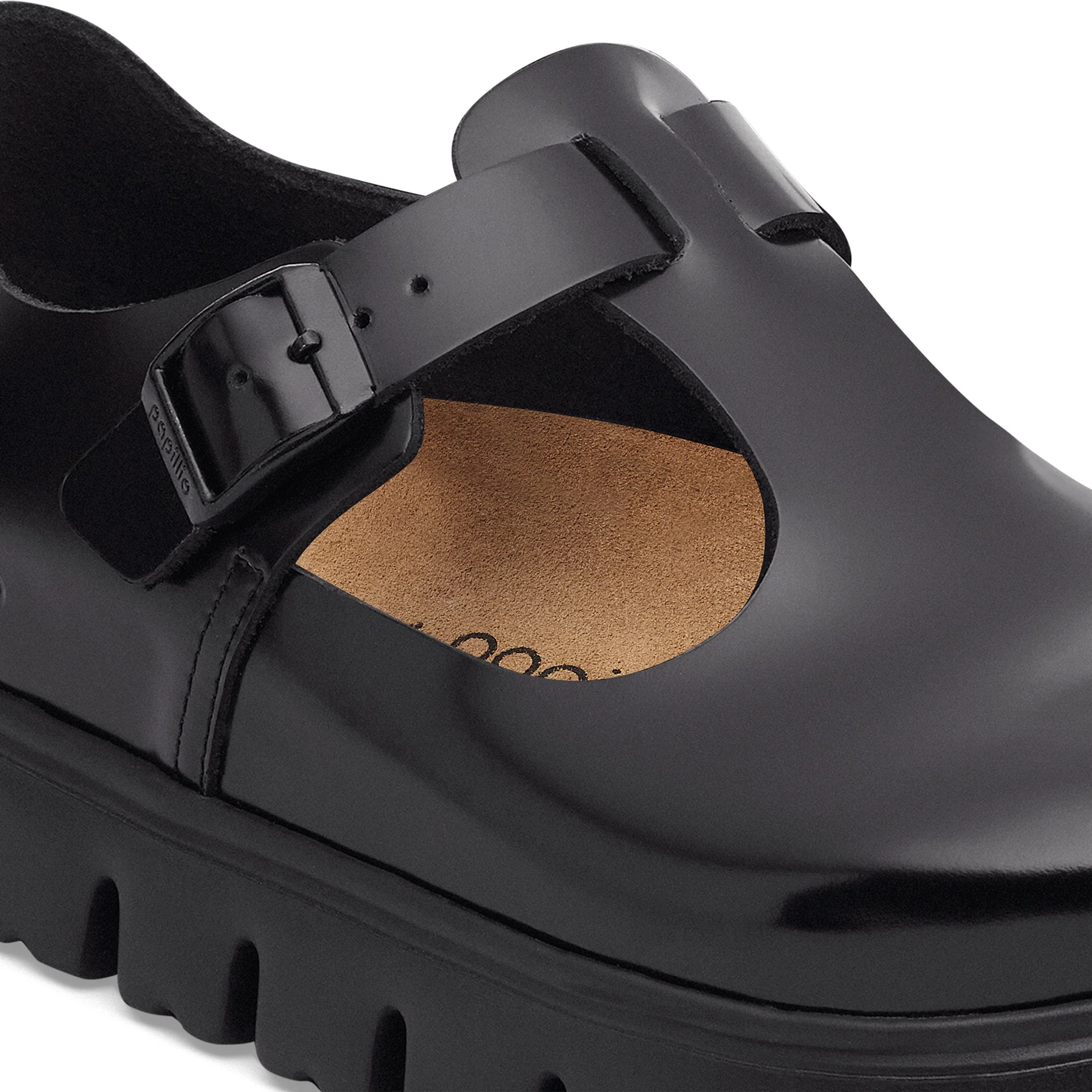 Paris Chunky Natural Leather Black - Image 6