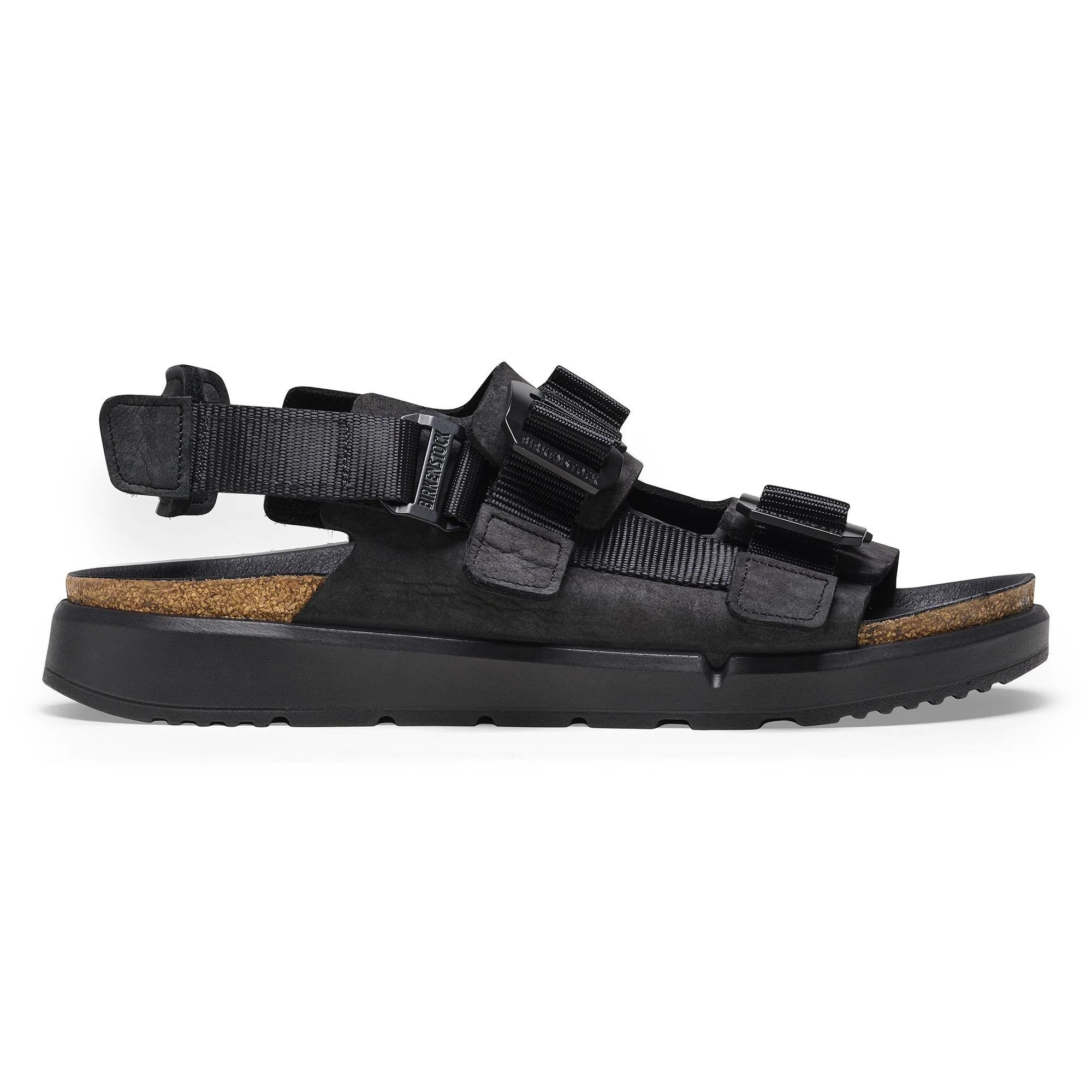 Shinjuku Natural Leather/Textile Black - Image 4