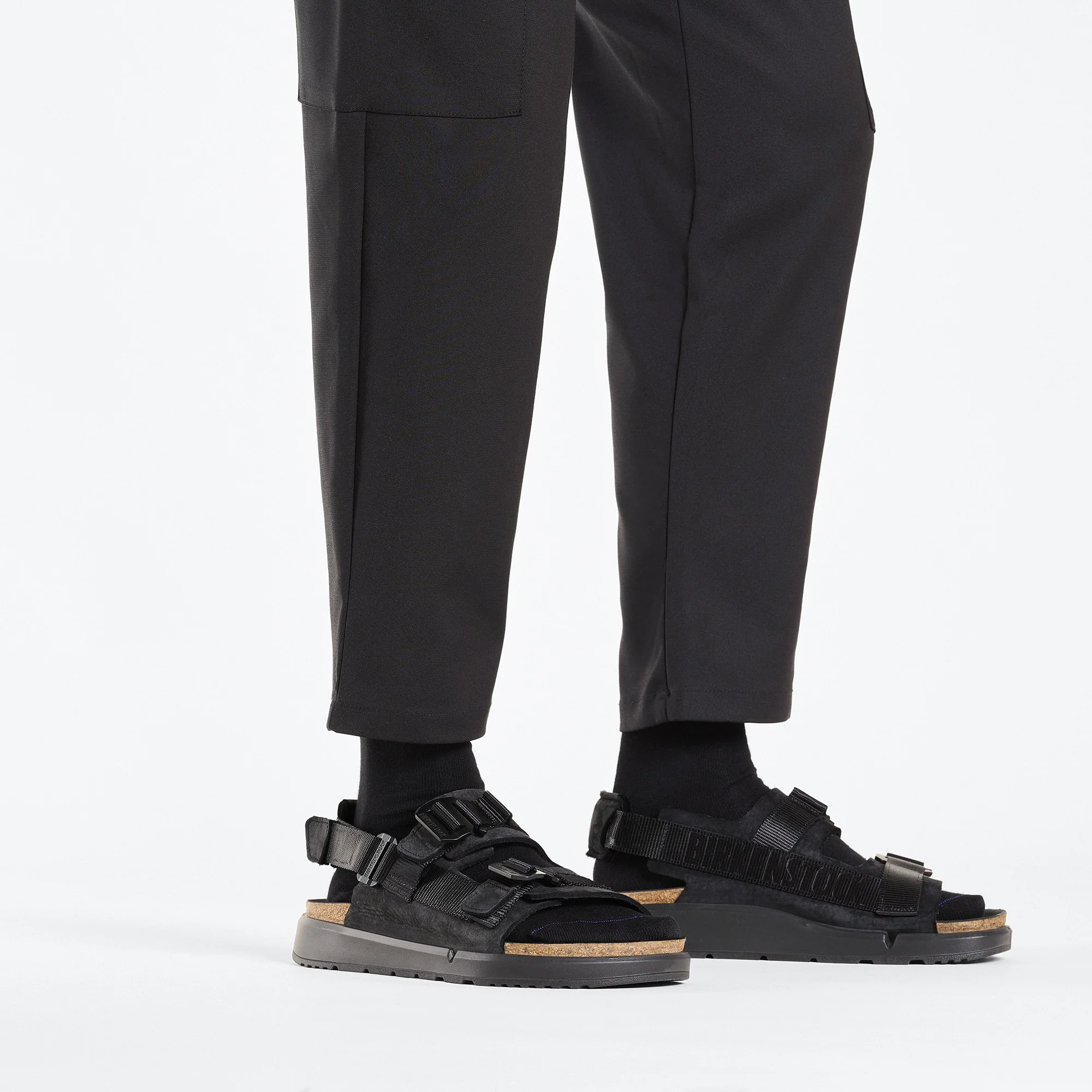 Shinjuku Natural Leather/Textile Black - Image 7