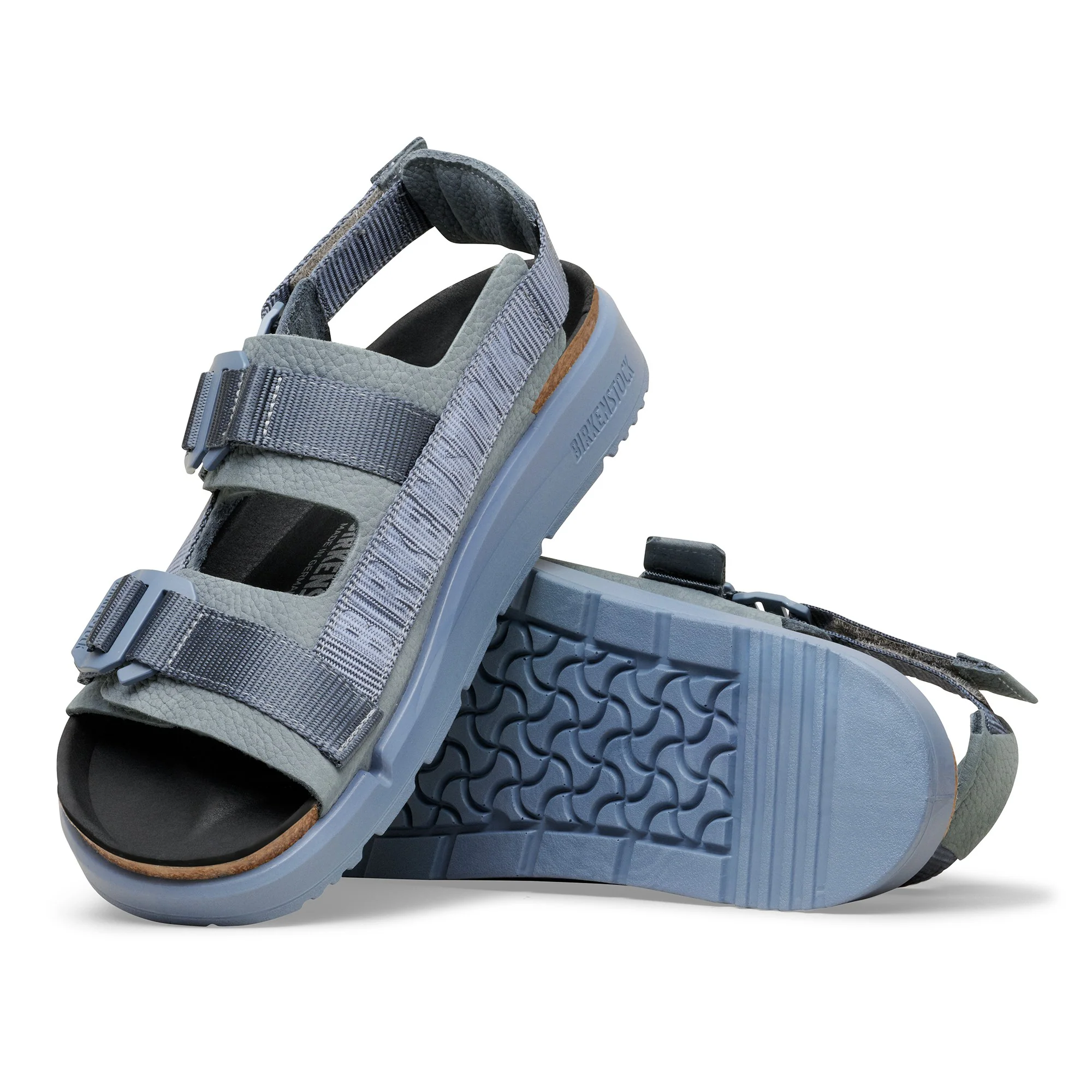 Shinjuku Natural Leather/Textile Basalt Gray - Image 4