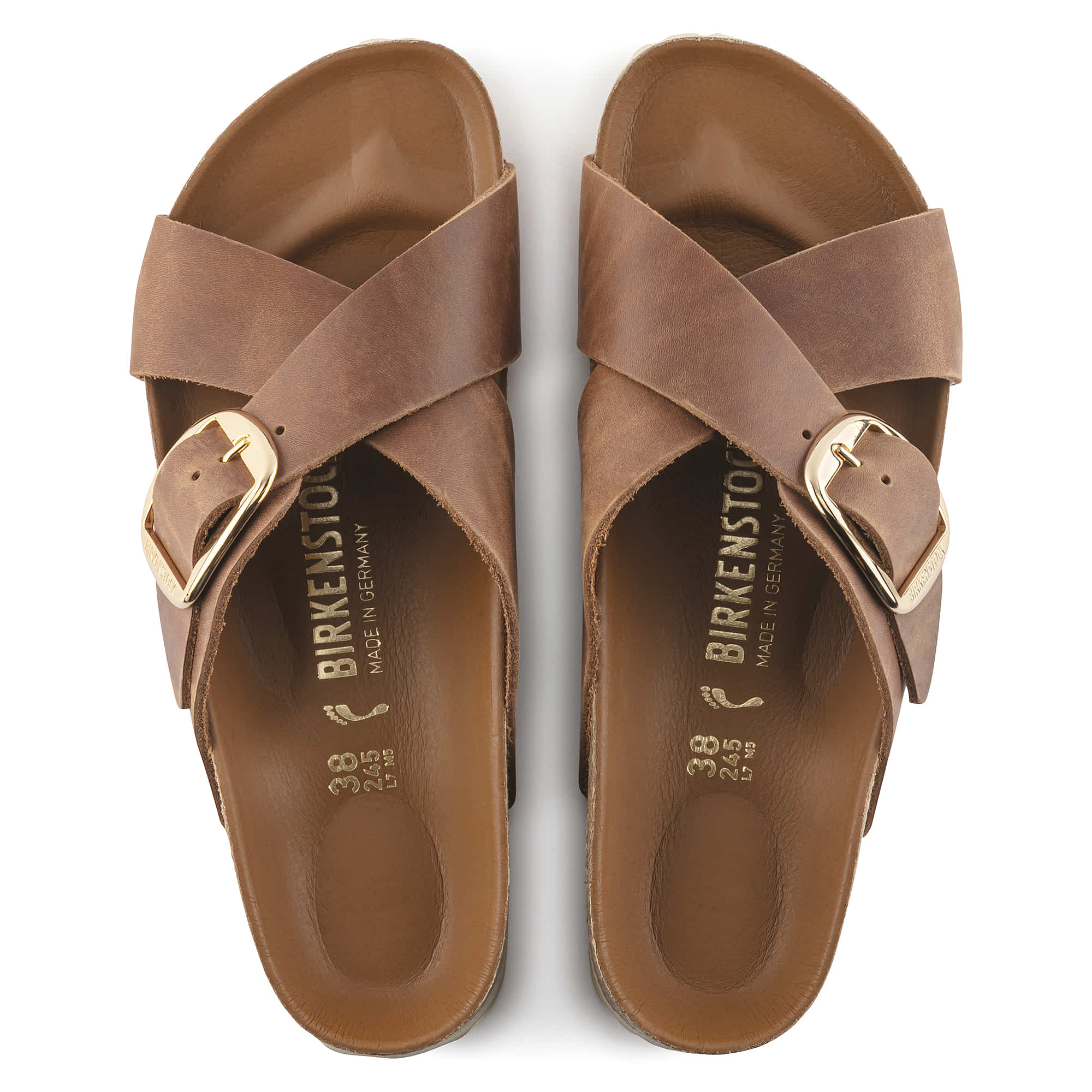Siena Big Buckle Oiled Leather - Image 3