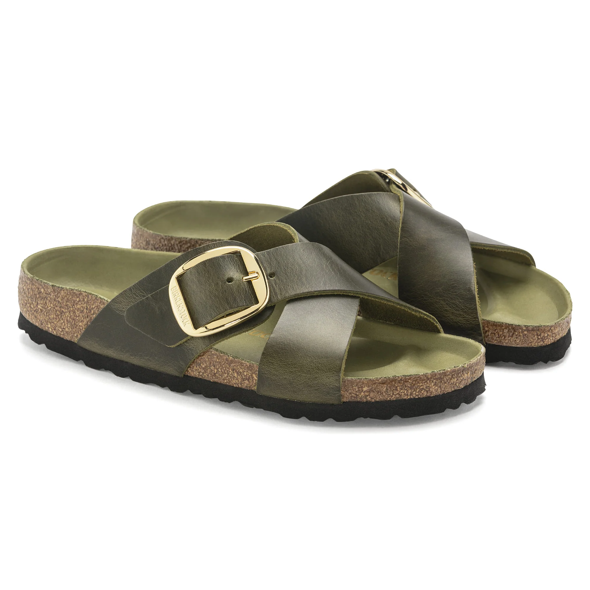 Siena Big Buckle Oiled Leather - Image 4