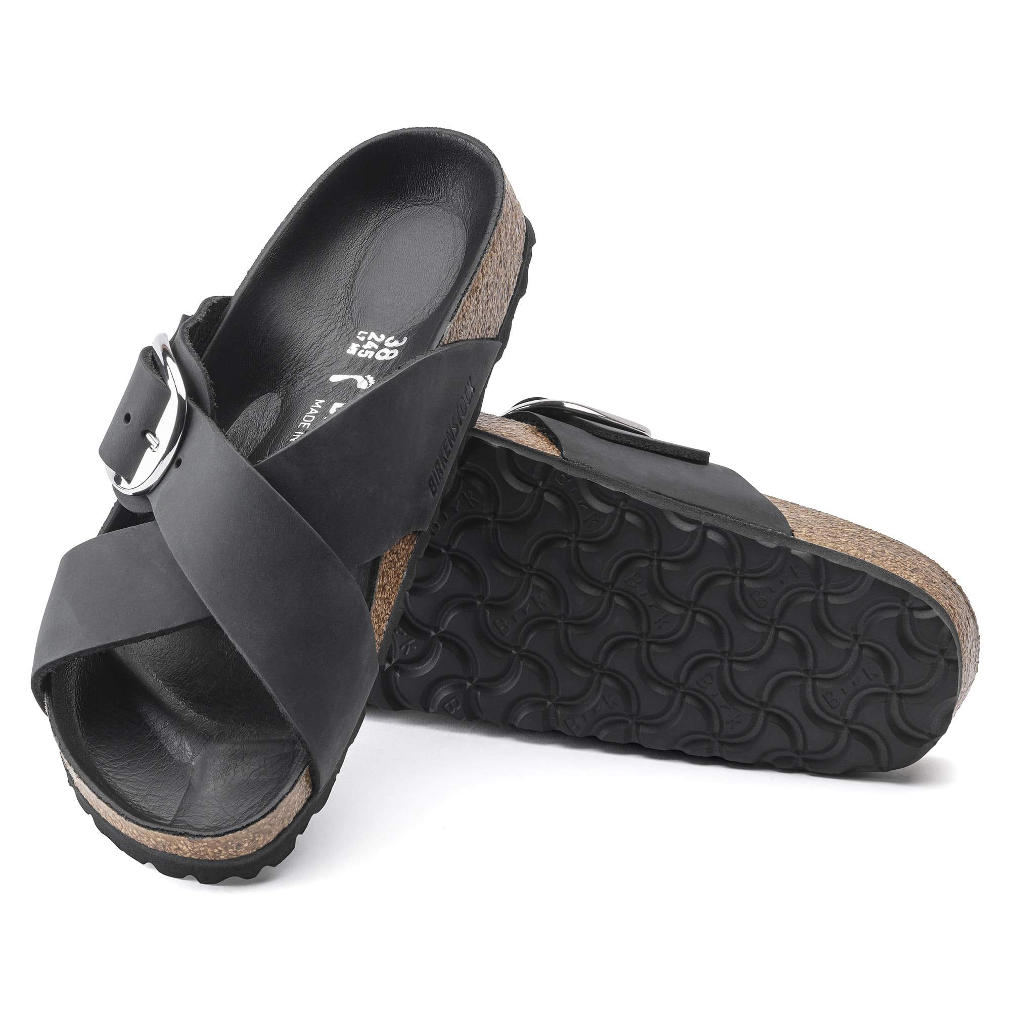 Siena Big Buckle Oiled Leather - Image 2