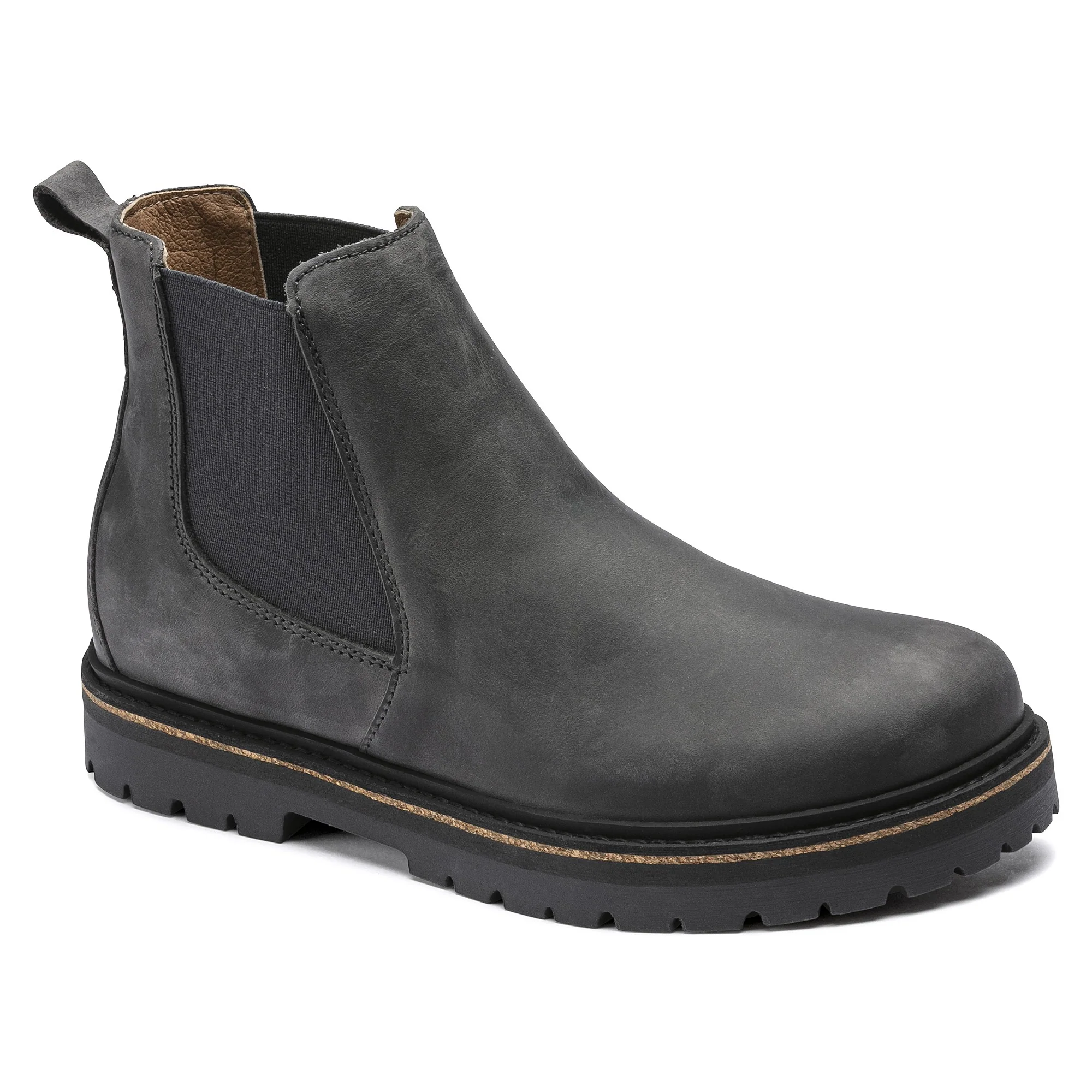 Stalon Waxy Leather Nubuck Graphite