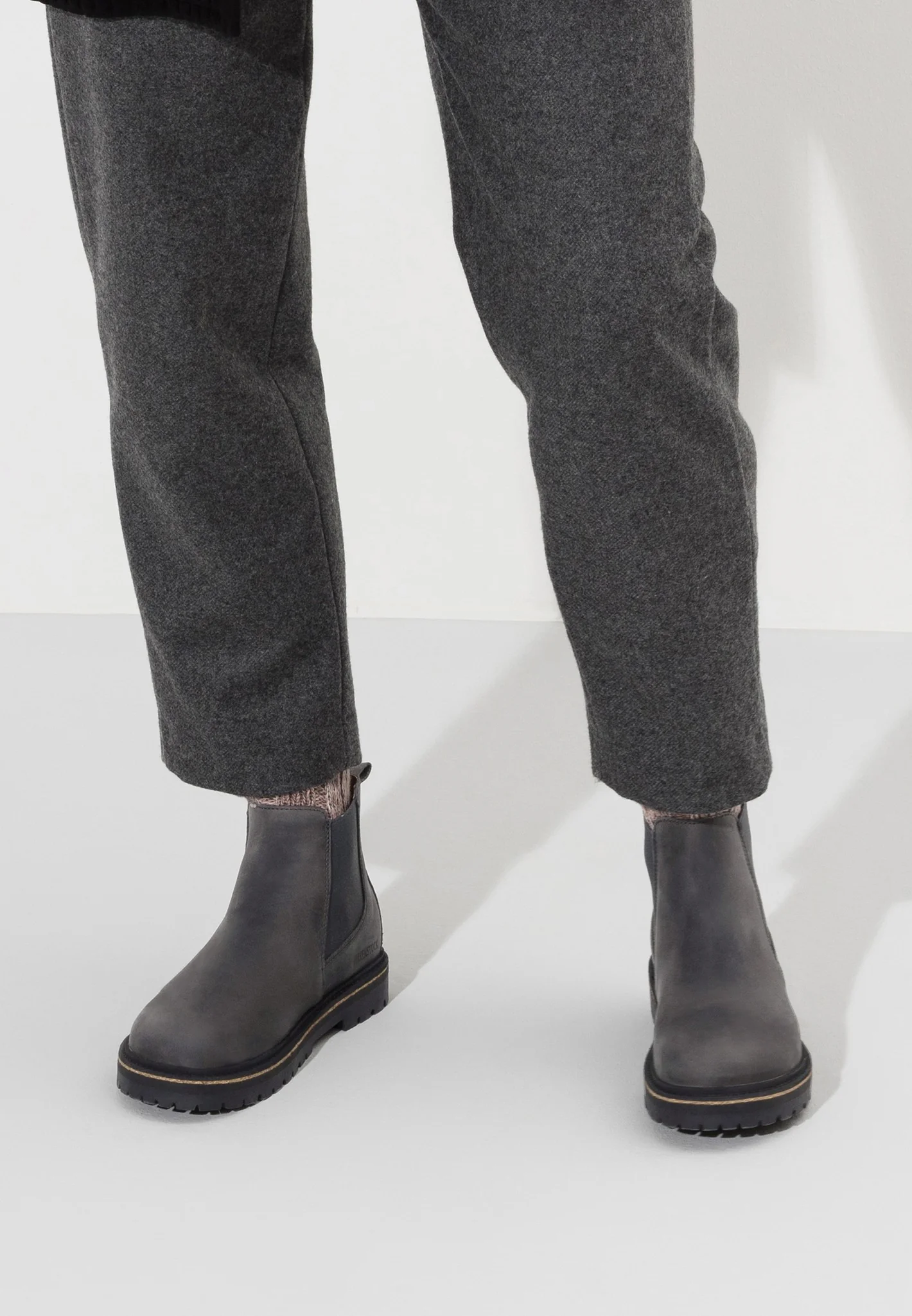 Stalon Waxy Leather Nubuck Graphite - Image 4