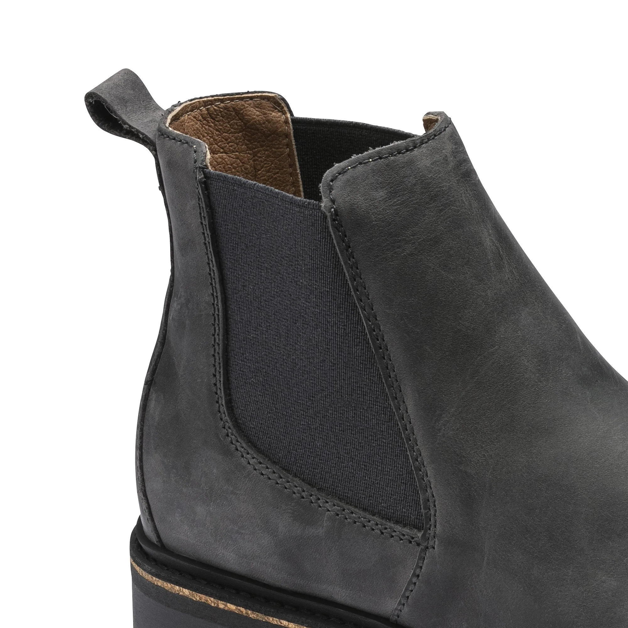 Stalon Waxy Leather Nubuck Graphite - Image 7