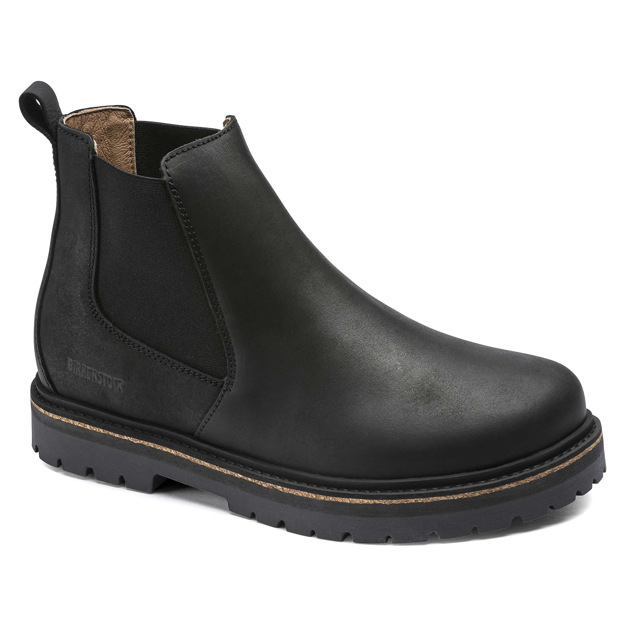 Stalon Nubuck Leather black