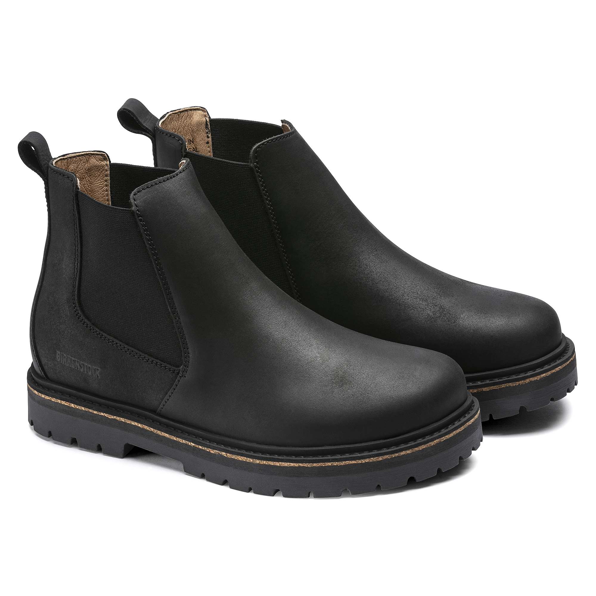 Stalon Nubuck Leather black - Image 4