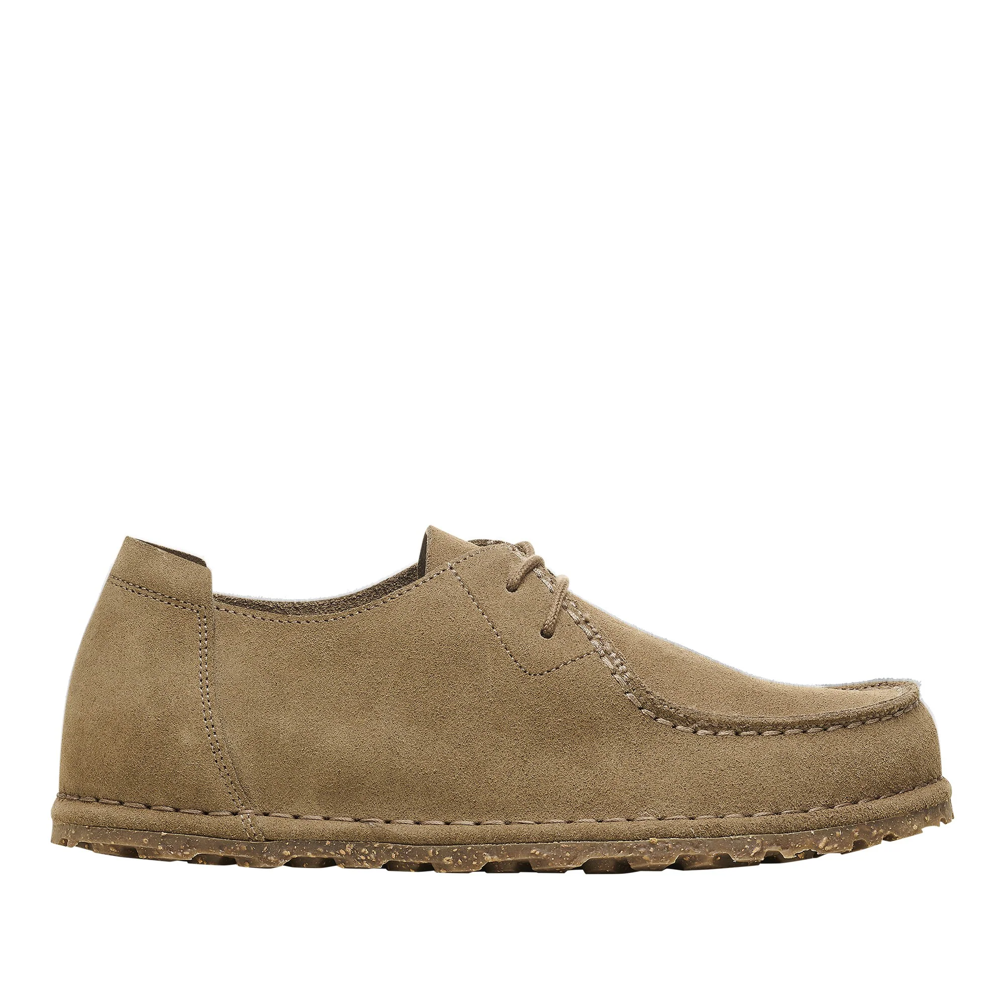 Utti Lace Suede Leather Gray Taupe - Image 3