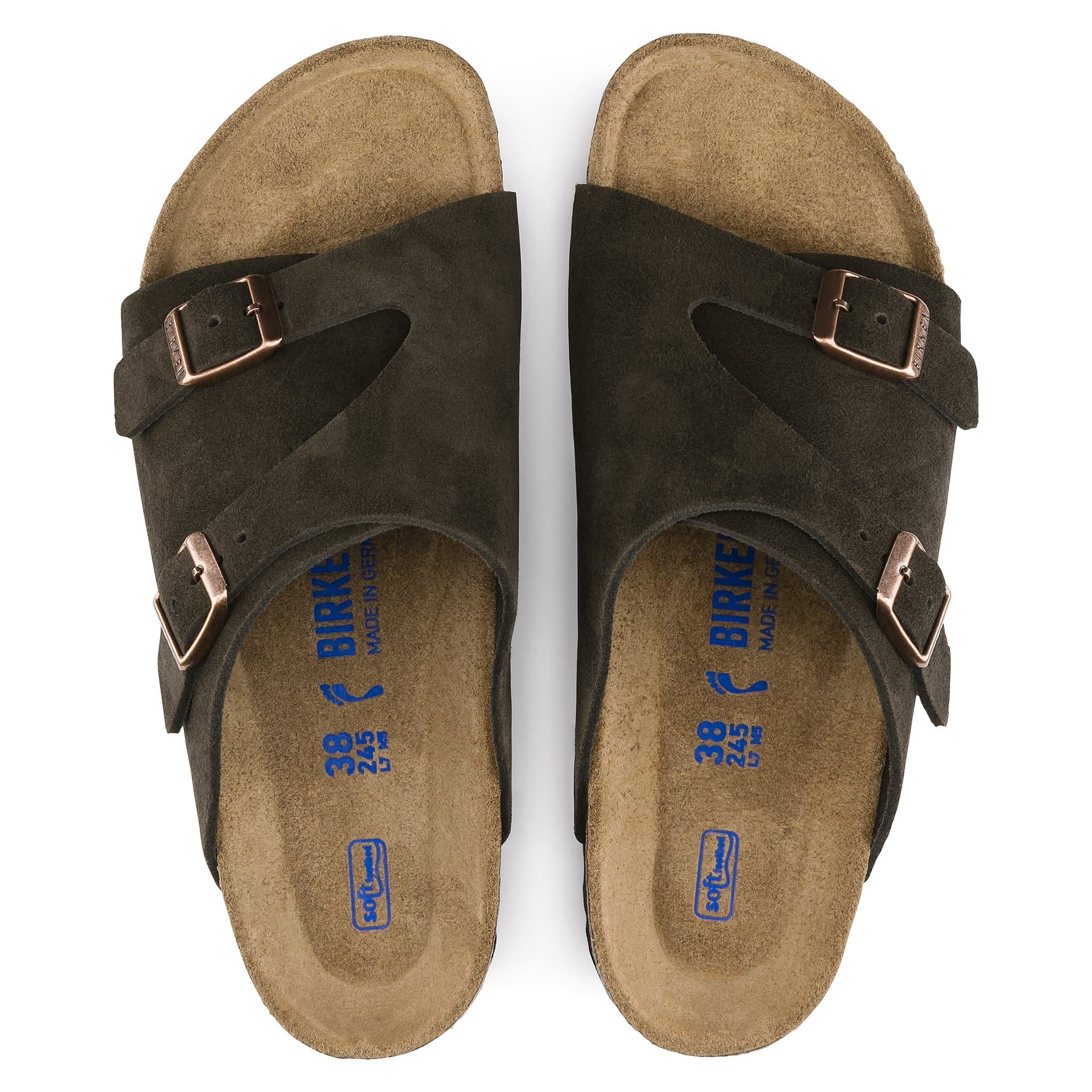 Zurich Soft Footbed Suede Leather - Image 3